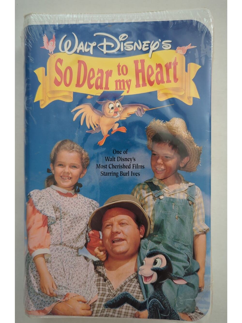 SEALED NEW Walt Disney Home Video So Dear to My Heart (VHS, 1992) Clamshell